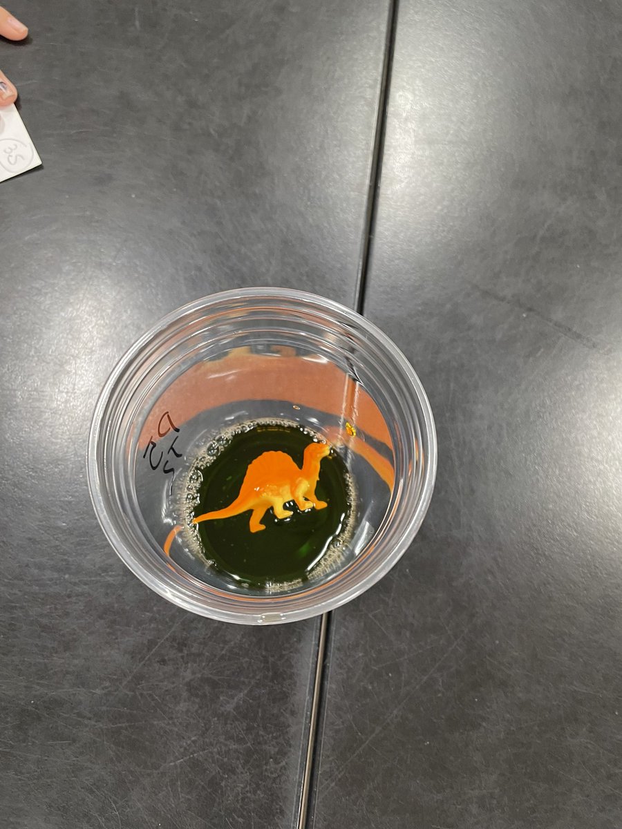Ms_Pezza's tweet photo. My kiddos created 4 different rock layers this week! Inside the layers were some very old fossils😱 🦖#lawofsuperposition #intrusion #dino #jellolab @GGM_SOARS https://t.co/5odYl6cUAk