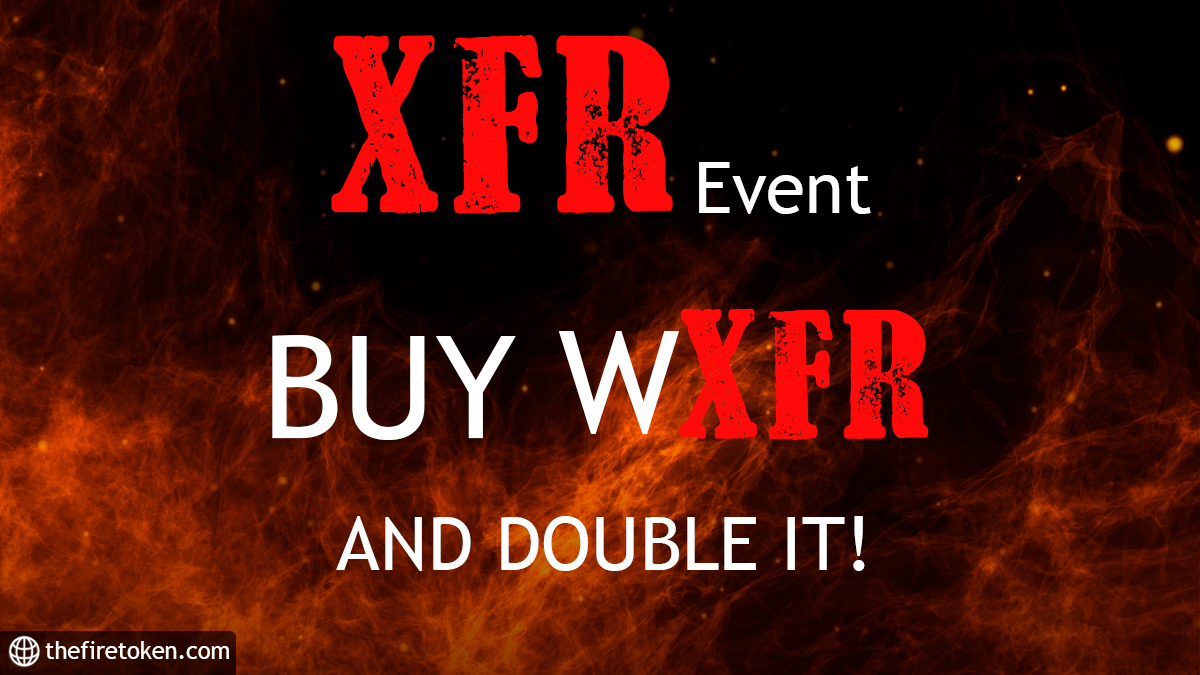 Remember that a new event of $XFR is live!🚨

Top 10 biggest purchases of wXFR done between 1/25/2022 - 2/8/2022 will be doubled by our team as a reward🔥

You can buy wXFR in PancakeSwap: bit.ly/3tZmqaj

Don't miss this opportunity😉

#cryptocurrency #inflation #BSC
