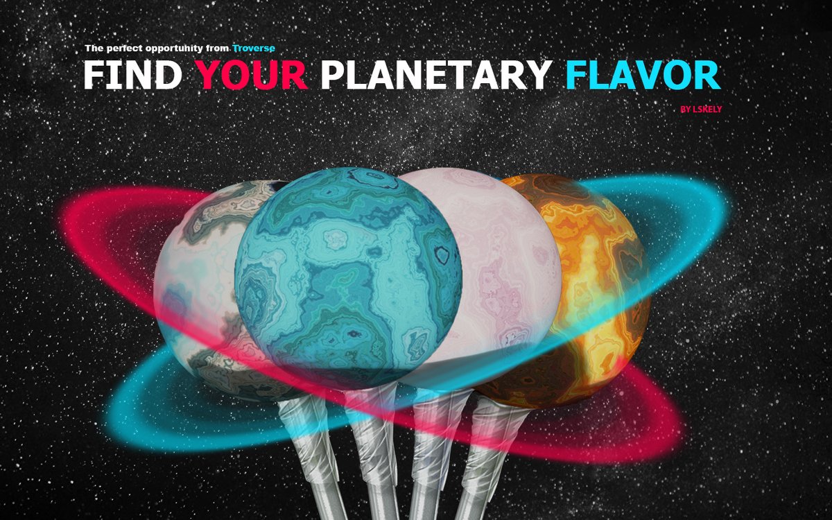 Hello, 
<a href="/TroverseNFT/">Troverse</a> community!

find your planetary flavor! 🥳