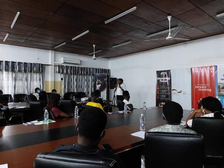 apexhconsult's tweet photo. It's day 1 of our #SkillsTour2022 in partnership with @giz_ghana currently happening at Sasakawa Centre at the University of Cape Coast.
#SkillsTour2022 
#ApexHumanConsult
#HumanCapitalDevelopment https://t.co/5XKYvszUg1
