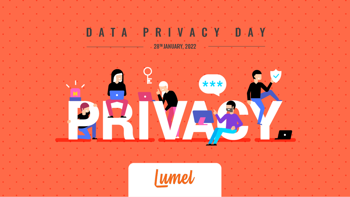 Lumeltech's tweet photo. This Data Privacy Day, let us all pledge to be more responsible towards privacy and create a culture of data security.

#DataPrivacyDay #OwnYourPrivacy #DataPrivacy #DataPrivacyWeek #StaySafeOnline https://t.co/28eBieUyh6
