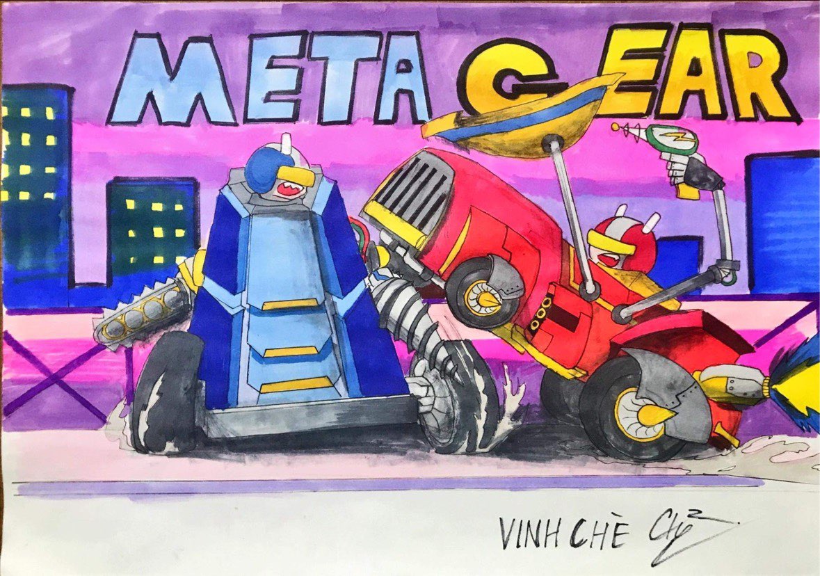 MetaGearGame's tweet photo. 😻DISCORD FANARTS CHECK 😻

Our Gearheads are some of the best artists we know 🤩 We are in love with them that we just have to share them for all to see🥰Thank you for these amazing masterpieces!

👩‍🎨👨‍🎨 If you have any piece dedicated to MetaGear, don’t be shy and send it to us💖 https://t.co/QS2O8OLMEs