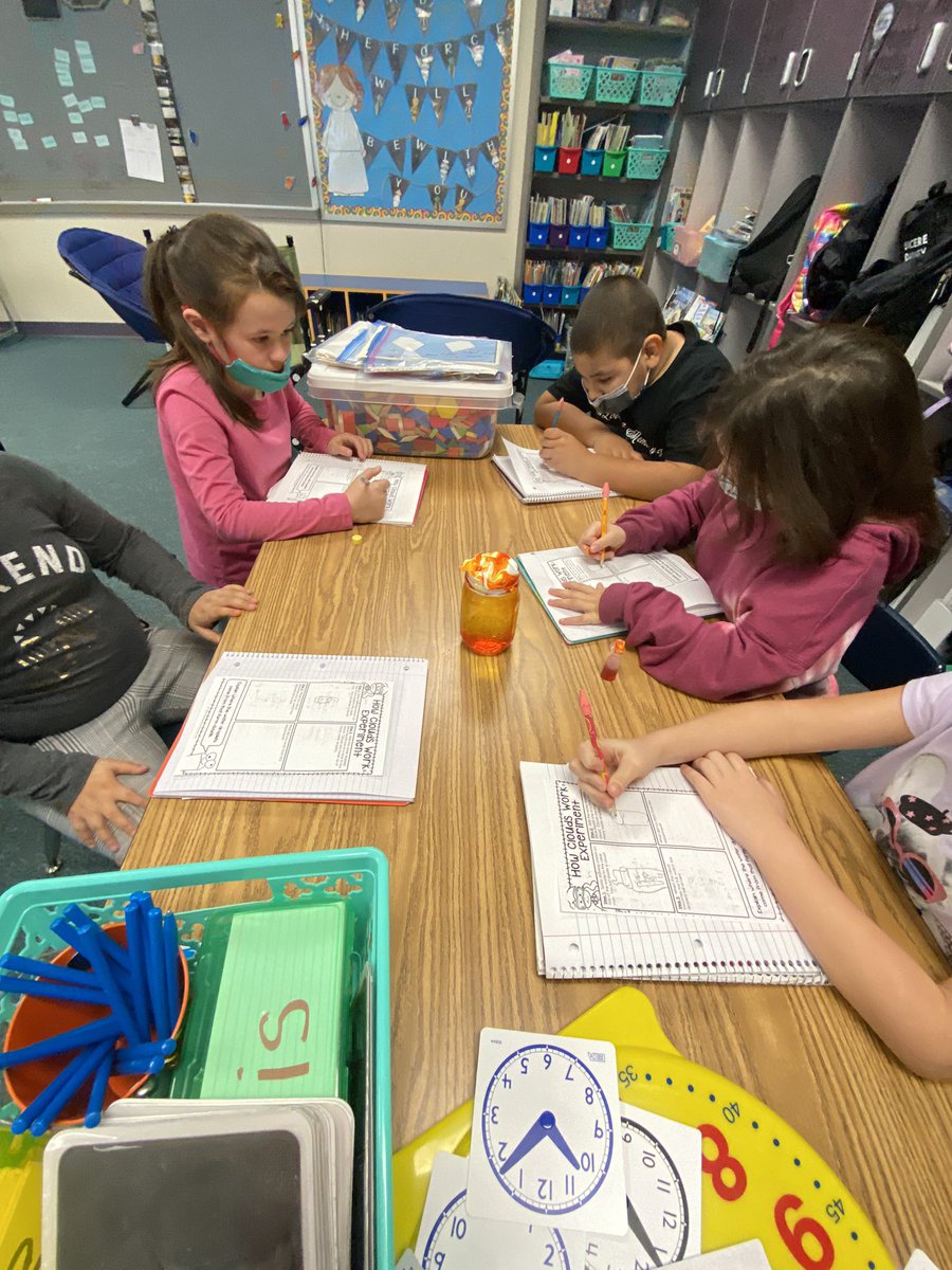 Making it rain today in second grade <a href="/BensonElem/">Benson Elementary</a> ! We can’t wait until next week to learn about weather tools.