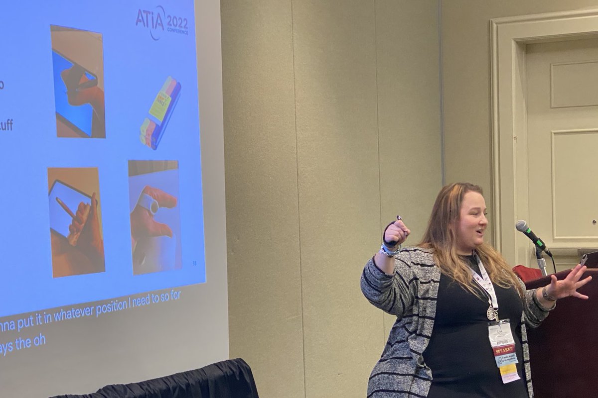 djackson1991's tweet photo. #atia22 presenting AT solutions PVC mounts reading and writing @LisaBenfieldOT #patinsicam https://t.co/G3sebJxuyO