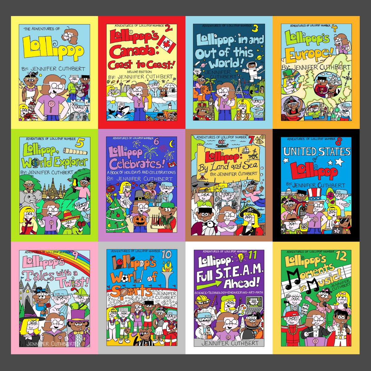 Lollipop_Comics's tweet photo. @helenicchi The Adventures of Lollipop is an educational comic for kids/all-ages. Join Lollipop and friends as they travel the world, learning about countries, world cultures, history, science and more. Updates Mondays and Wednesdays on social media. https://t.co/SY11outGGO https://t.co/uCRT9q6ZUT