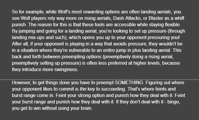 Coach Ramses tip TL;DR:

Structure your neutral around the battle for advantages. Don’t set up pressure if you don’t have an advantage, and prevent your opponent from finding those advantages.

As always, long version ⬇️
