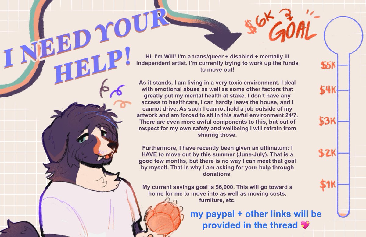 hi everyone, bit of a different post today - i need your help to move out of my house before my deadline of July. info + Iinks in image/thread 🧵 please read! (1/6)