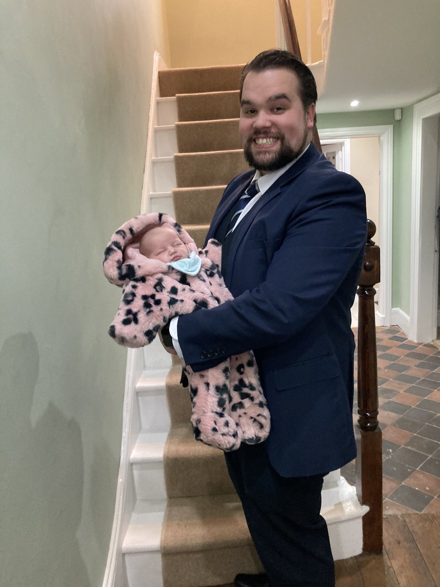 Well we’ve had another recruitment drive here at <a href="/AndrewConnWM/">The Andrew Connolly Practice</a>. And our new starter is 2 weeks old today and just happens to be our adviser Liam and his partners Steph’s daughter Poppy May Connolly! Welcome to the world/business Poppy.