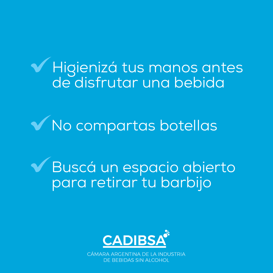 Cadibsa's tweet photo. 👉🏽 Compartimos algunas sugerencias para disfrutar tu bebida de manera segura mientras estás en la calle 😷
#BuenosHábitos #NosCuidamosEntreTodos #CADIBSA https://t.co/umifME6bu5
