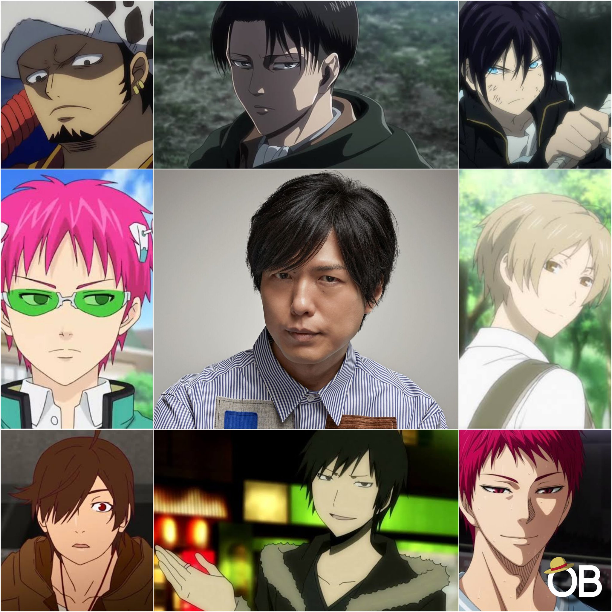 Crunchyroll.pt - (28/01) Um feliz aniversário para o seiyuu Hiroshi Kamiya!  🎉🎉🎉 ⠀⠀⠀⠀⠀⠀⠀⠀⠀ Além dos animes da imagem, o seiyuu também se destaca por  dar voz ao Levi de Attack on Titan 🥰