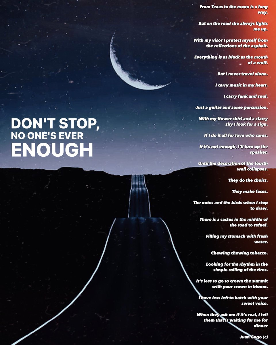 ionztomo16's tweet photo. F u n k y  m o o n  🌘
#funkymoon #roadtrip #spiritedaway #poetry #feelingsogood #writinginspiration #enough https://t.co/Bj23fd4Nol