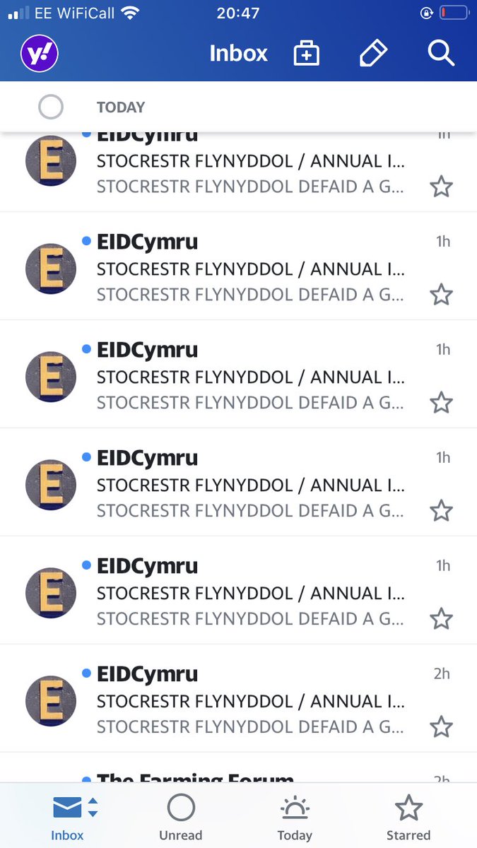 stellaowenphill's tweet photo. Oh my. I’m having #EIDCymru emails every 5 mins… yes I know I need to do my Inventory but I am well within the deadline and it’s my Sunday job. 🤦‍♀️🤦‍♀️🤦‍♀️🤦‍♀️🤦‍♀️🤦‍♀️#stoptheemails https://t.co/Dxr9XeiL6P