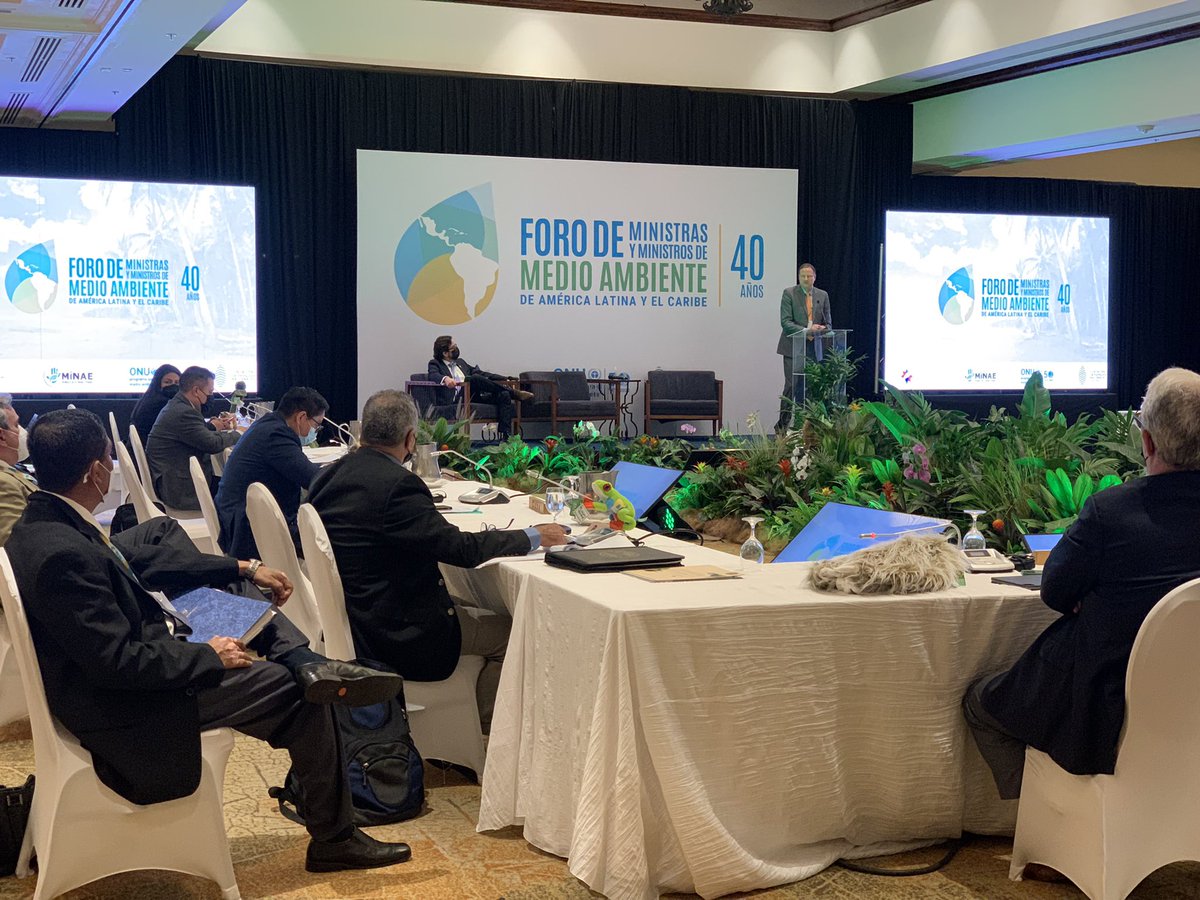“[Latin America] is truly the most important region in the world for biodiversity… When you demonstrate leadership for nature, you will have partners ready to support you.” @Brian_ODonnell #CampaignforNature #forodeministros #environmentministers #LatinAmerica #unep