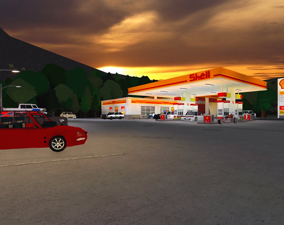 Various_10_'s tweet photo. Gas Station Car Meet! Collab with @brous619 and @YawnSYX https://t.co/o3tHgRkDrY