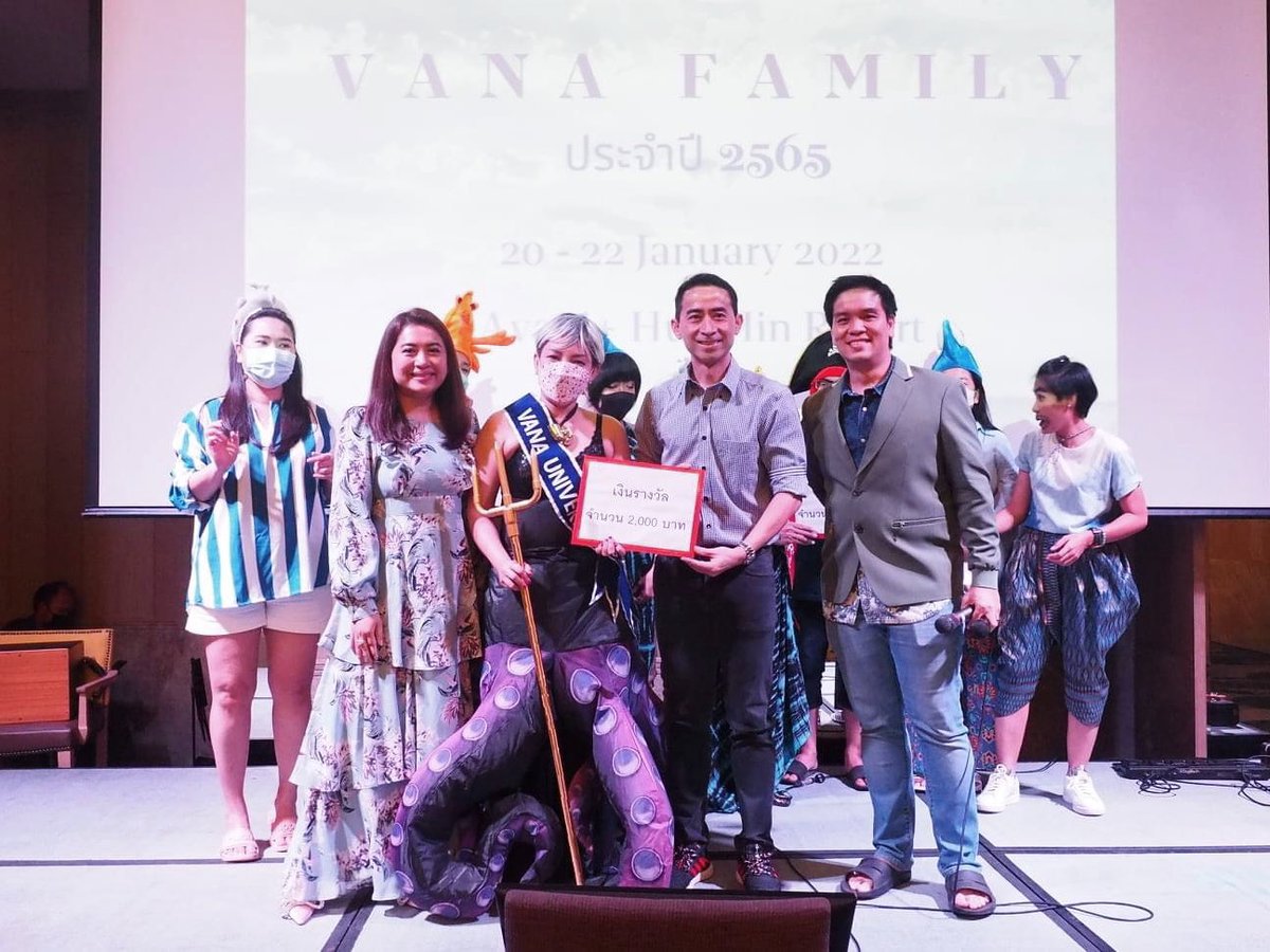 VanaSuperTeam's tweet photo. ขอแสดงความยินดีกับผู้ชนะการประกวดการแต่งกาย อันดับ 1 (เดี่ยว) และอันดับ 2 (ทีม) ในธีม AQUA 🐙🐬🐠🦞🦈

#VANATEAM
#VanaFamily
#HappinessandSuccess https://t.co/lxu1OqfrWQ