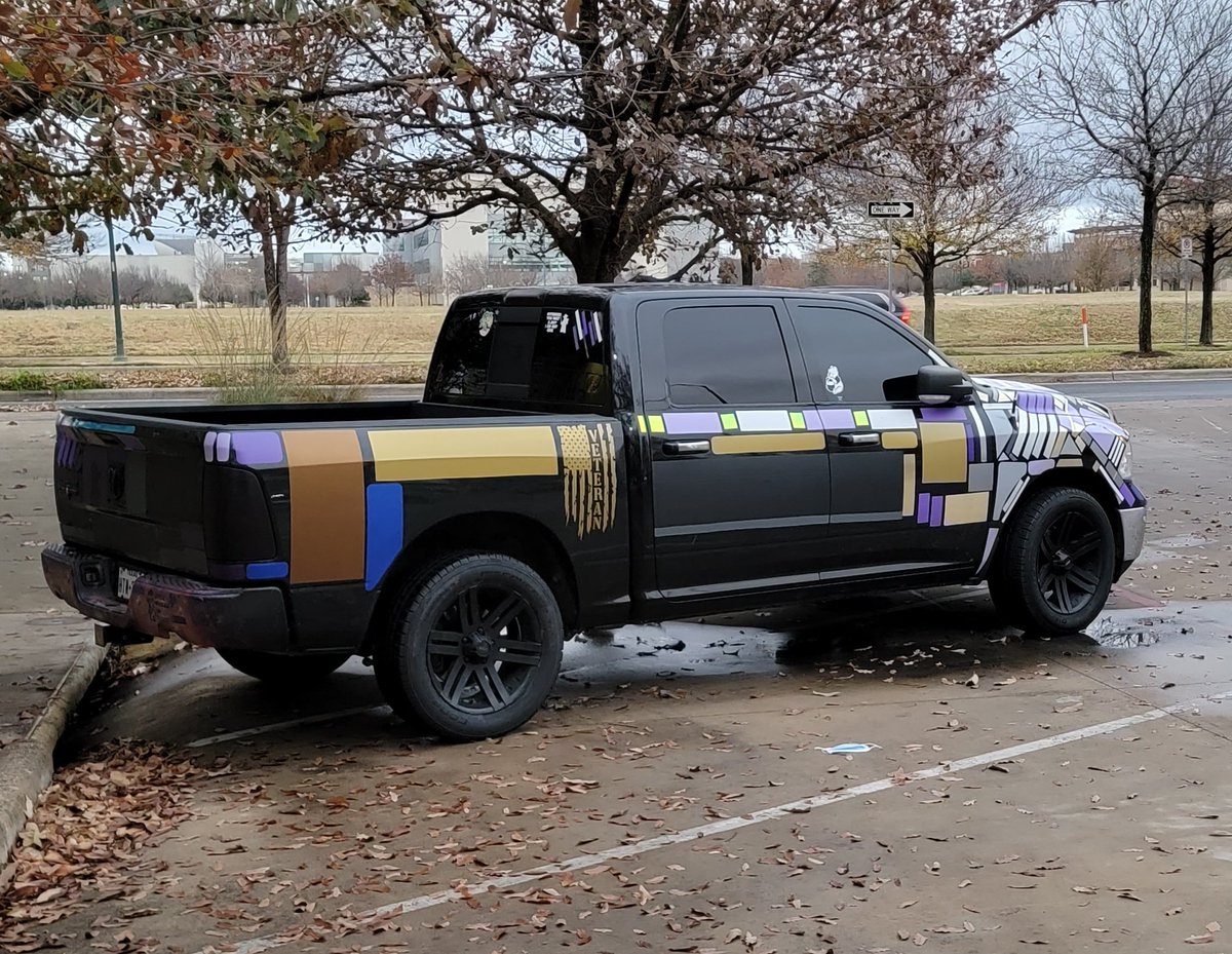 Saw this truck and I first thought 'Trekie!' and then I realized it's actually... ummm... what