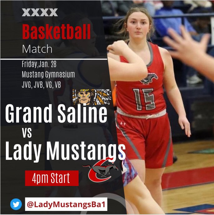 LadyMustangsBa1's tweet photo. 🚨🚨GAMEDAY 🚨🚨
It's Friday GAMEDAY come out and support the Lady Mustangs and Mustangs tonight! Games start at 4pm.
#FAMILY https://t.co/qEUnJzYd9I