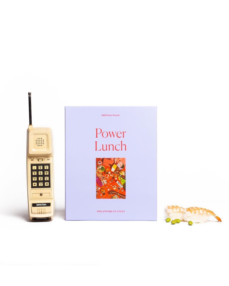 You've slayed your to-do list this week, made some big deals and earnt your salary twice over.

Pour yourself a cup of ambition and work your way through this 1,000 piece Piecework puzzle. 

Shop 'Power Lunch' here at beyondliving.co.uk

#puzzles #puzzlelover
