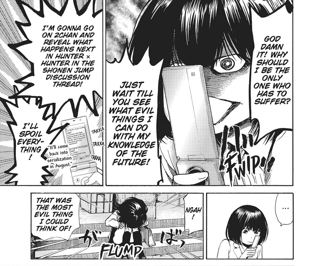 I'd totally do that if i could time travel 😂😂😂 "Bakugo will apologize in chapter 322" "Aoyama is the traitor lol" just unleash chaos hahaha.