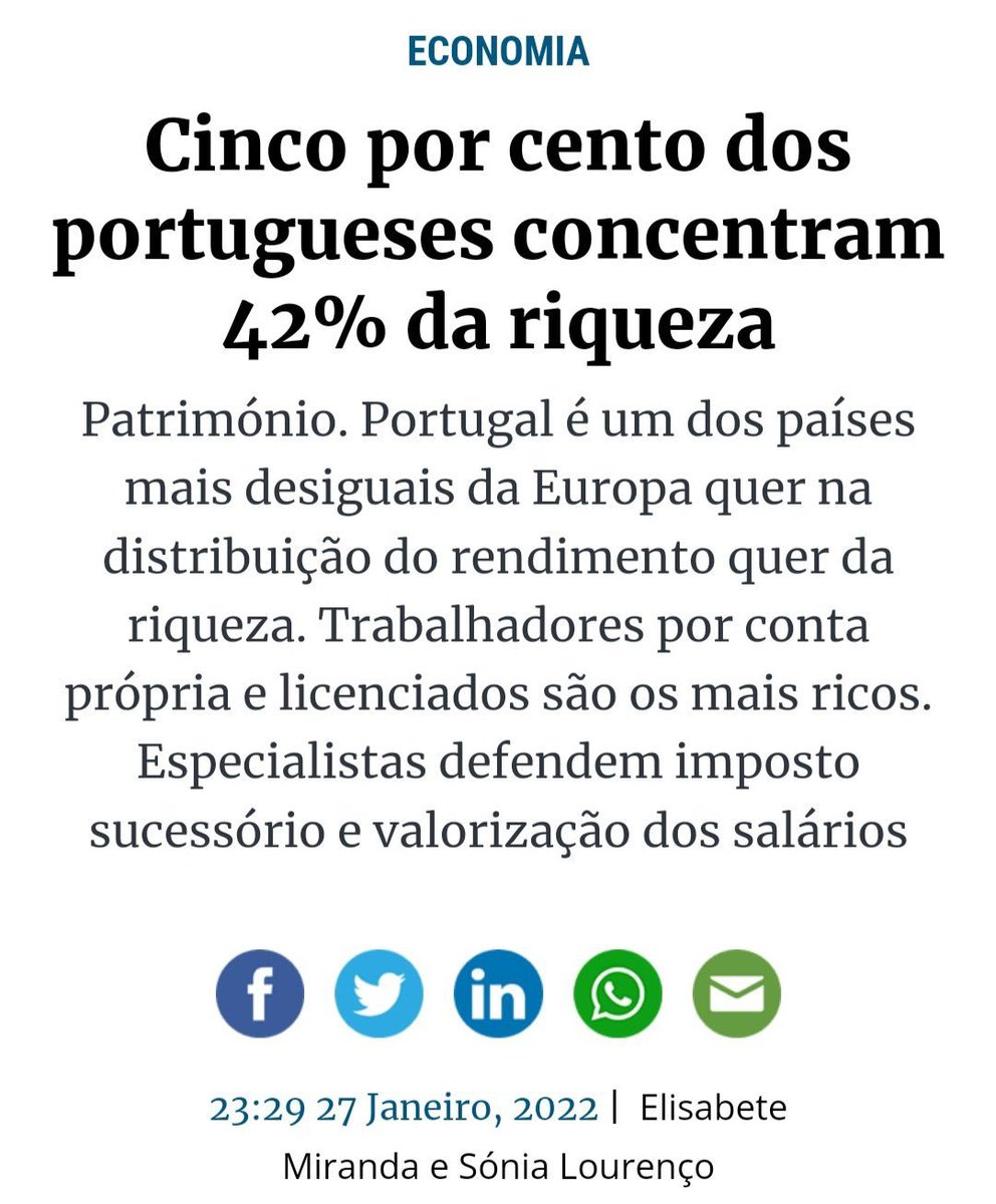 A esquerda não fala disto porque estes cinco por cento são obviamente os ciganos com Mercedes.