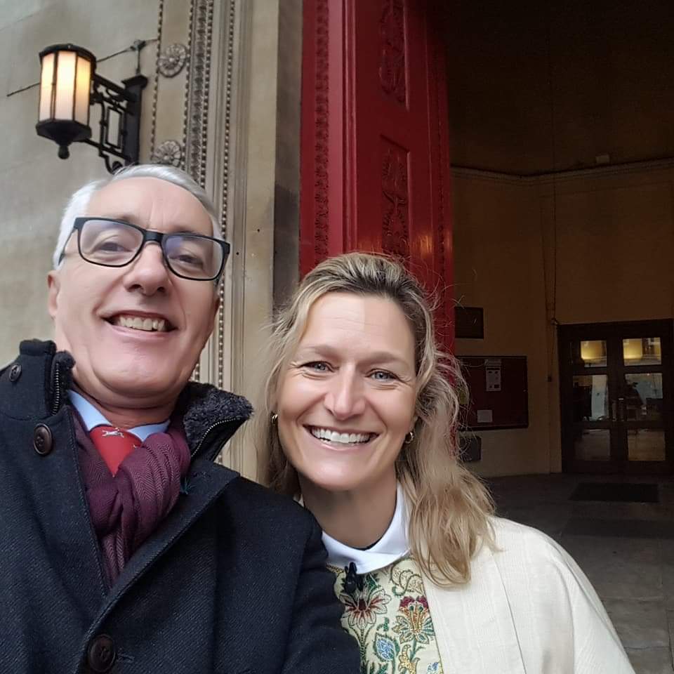 Happy memories of 4 years ago @StPancrasChurch where 
 @Klbreuss was a guest preacher 
 Kristin is a energetic & charismatic Rev .
She gave a great sermon on the morning so thought provoking . I really enjoyed her North America  take on things. Kristin is based 
@lighthouselndn