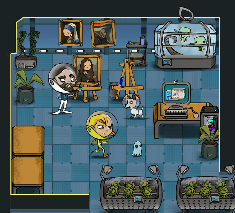 lifeinspacegame's tweet photo. Do you like painting?
#indiegame #gamedev #devgame #indiegames
#nft #tcg #cardnft #lifeinspace https://t.co/B7S9yboSKn