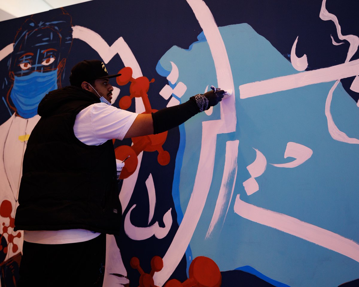 SIPHAproject's tweet image. وللتعبير عن فخرنا بالصناعات الوطنية، نستعرض معكم هنا رسمة رُسمت على مدار ثلاثة أيام بأيدٍ سعودية 🇸🇦✨

#SIPHA22
#صناعة_سعودية