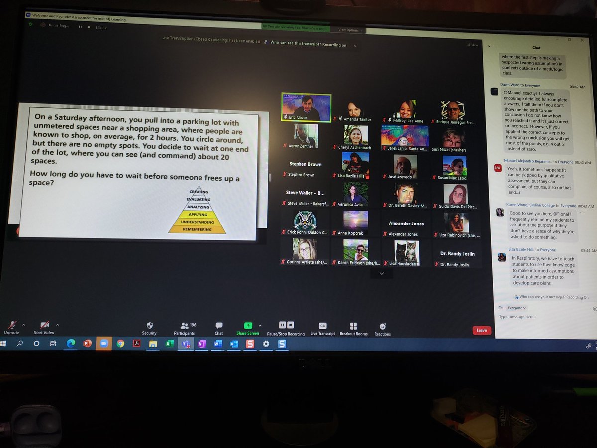 You know it's a great presentation when you learn and are challenged  equally from the keynote and the chat conversation  #slo22