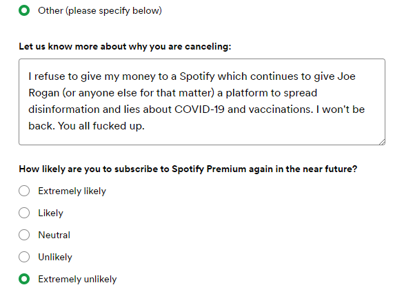 Pentagear's tweet photo. Doing the damn thing.
#CancelSpotify #SpotiBye https://t.co/FAMX8WlRZ1