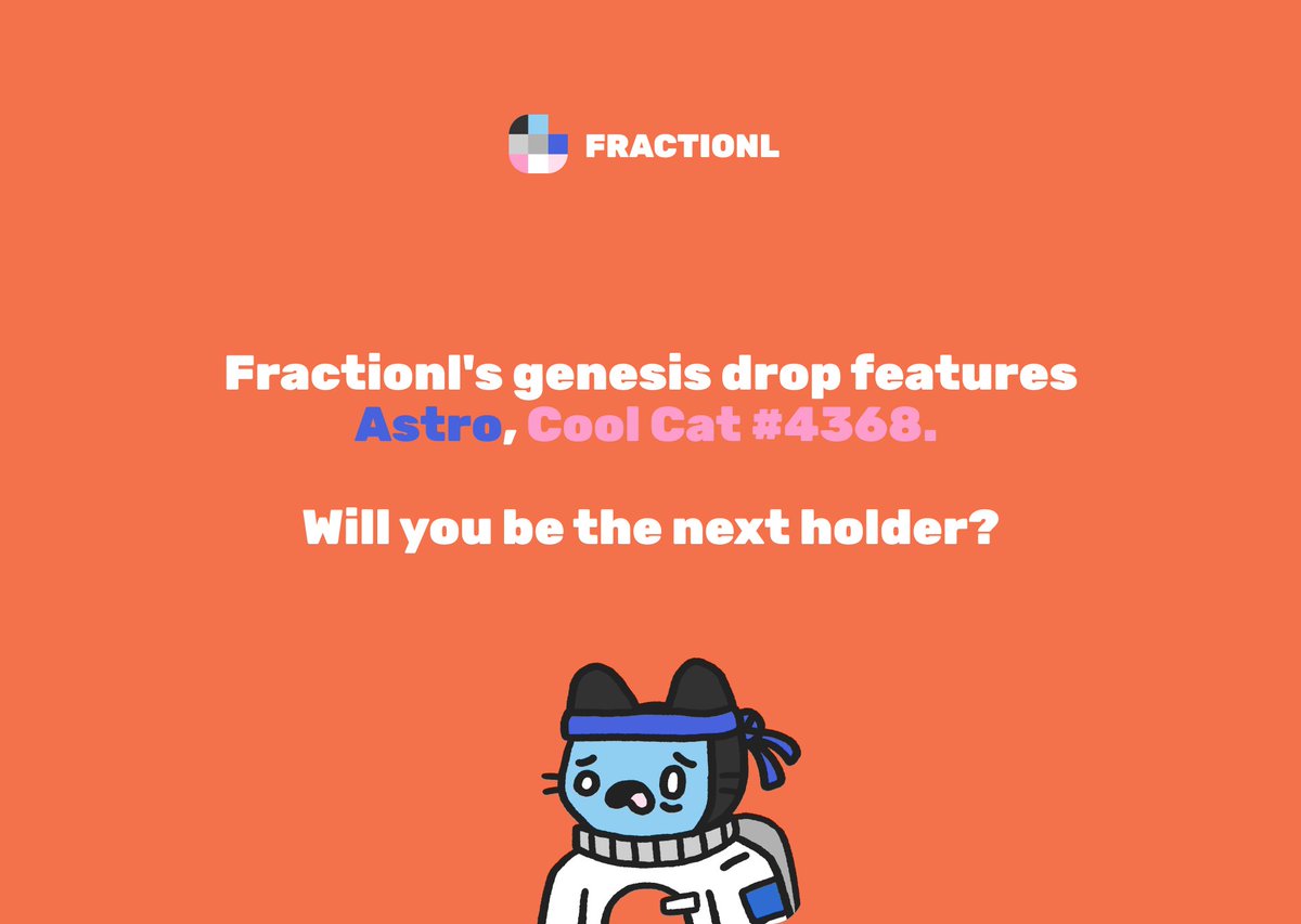 fractionlart | The NFT Experiment. Open mint. tweet media