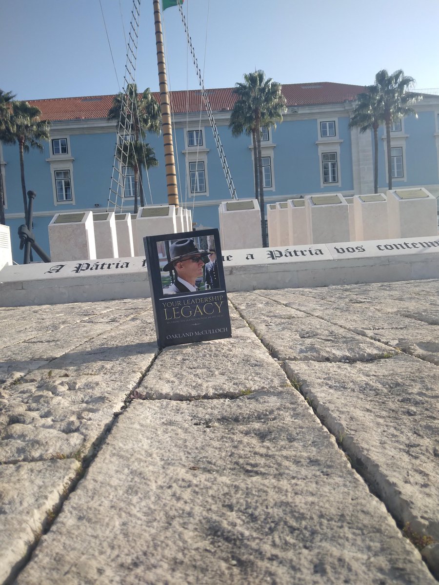 My book in front of the Memorial of Navy's Great Achievements monument in Portugal.  The memorial celebrates Portuguese Naval Battles dating back to 1180. Thanks CAPT Jose Paulo Lucena who purchased a copy of my book! 
#YourLeadershipLegacy #Leadership #LeaderDevelopment #Leaders