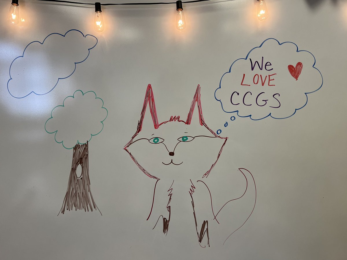tracypieart's tweet photo. @115ccgs staff are celebrating national #funatwork day today. Help us find a winner of our impromptu fox drawing contest! ❤️ your favorite fox below! https://t.co/fGePrl5M7y