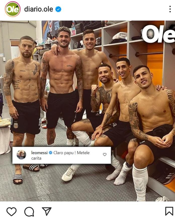 Lo veo a De Paul y pienso en las minas q me han tenido q ver en pelotas a mi, y la verdad es q les quiero pedir disculpas