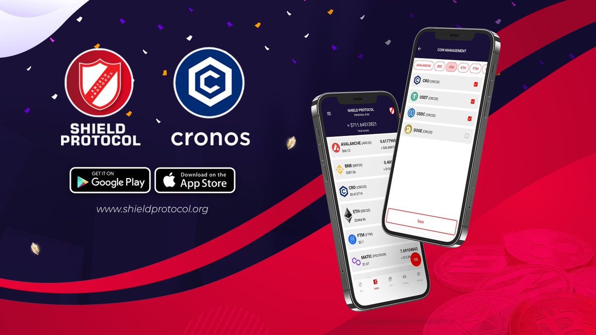 shield2protocol's tweet photo. @cronosapp  integration with #shield 🛡wallet is active. 

Now manage your #CRO  whitelisted assets with #shieldprotocol app

Download:- https://t.co/SXZz03ZF9H

#SHIELD $SHIELD $CRO 

@rahulsharma0856  @Kris_HK  @cryptocom https://t.co/1NWdpYD9l3