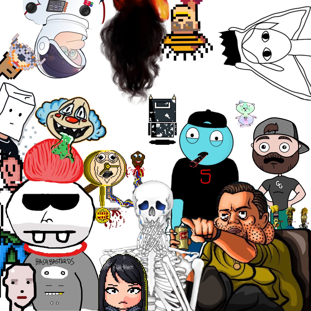 This was as far as I got yesterday but here’s a shoutout to some legends🔥