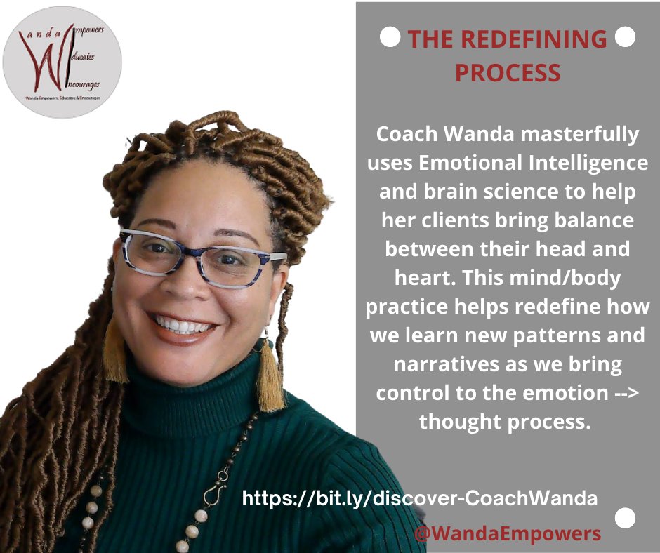 WandaEmpowers's tweet photo. Coach Wanda's process taps into your mind/spirit/soul, looking at how we learn new patterns and narratives as we bring awareness to the emotion --> thought process.  

Are you ready?
https://t.co/lCn1vuRaIp  

#coaching #balance #emotions #spirit #head #heart https://t.co/5UmSZXP2Rk