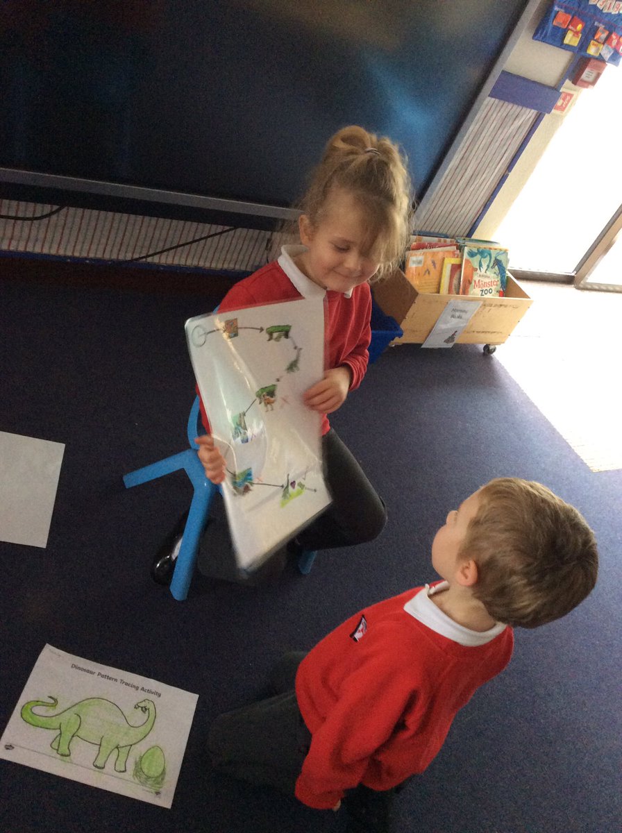 penryn_YR's tweet photo. Using our story map and our Makaton signs to re-tell the story of the Little Green Dinosaur. https://t.co/JUjwhSskVa
