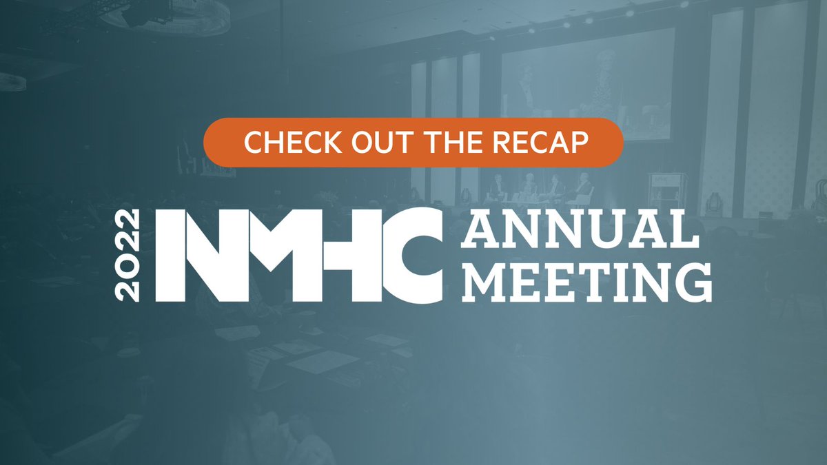 ApartmentWire's tweet photo. Missed out on some of the quality content presented at NMHC's Women's Event, Apartment Strategies Conference and Annual Meeting last week? We've boiled it all down into four key takeaways. Check out the recap here: https://t.co/3vDsDkwgdz https://t.co/1xBKSiX6ee
