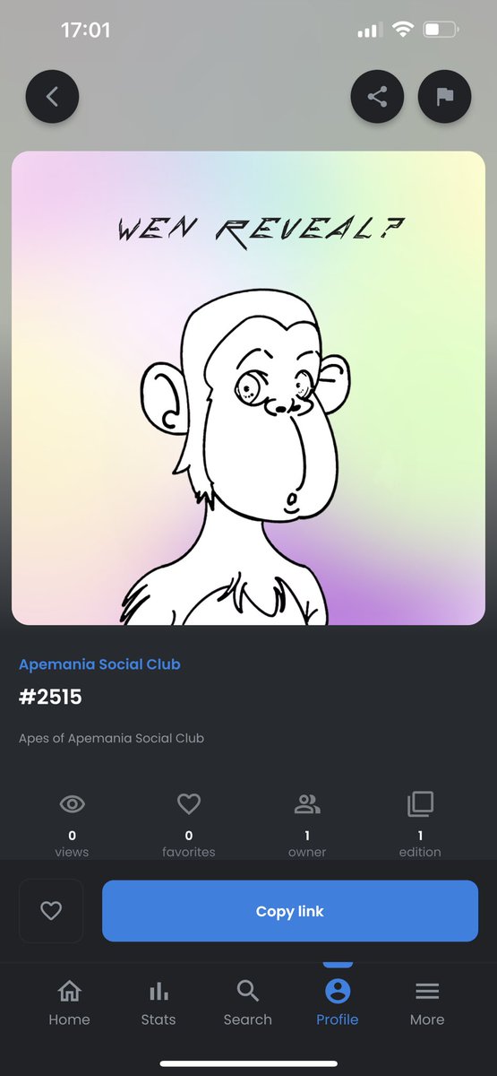 My new <a href="/ApemaniaClub/">Apemania Social Club | SOLD OUT WITH FREE MINT</a> #2515