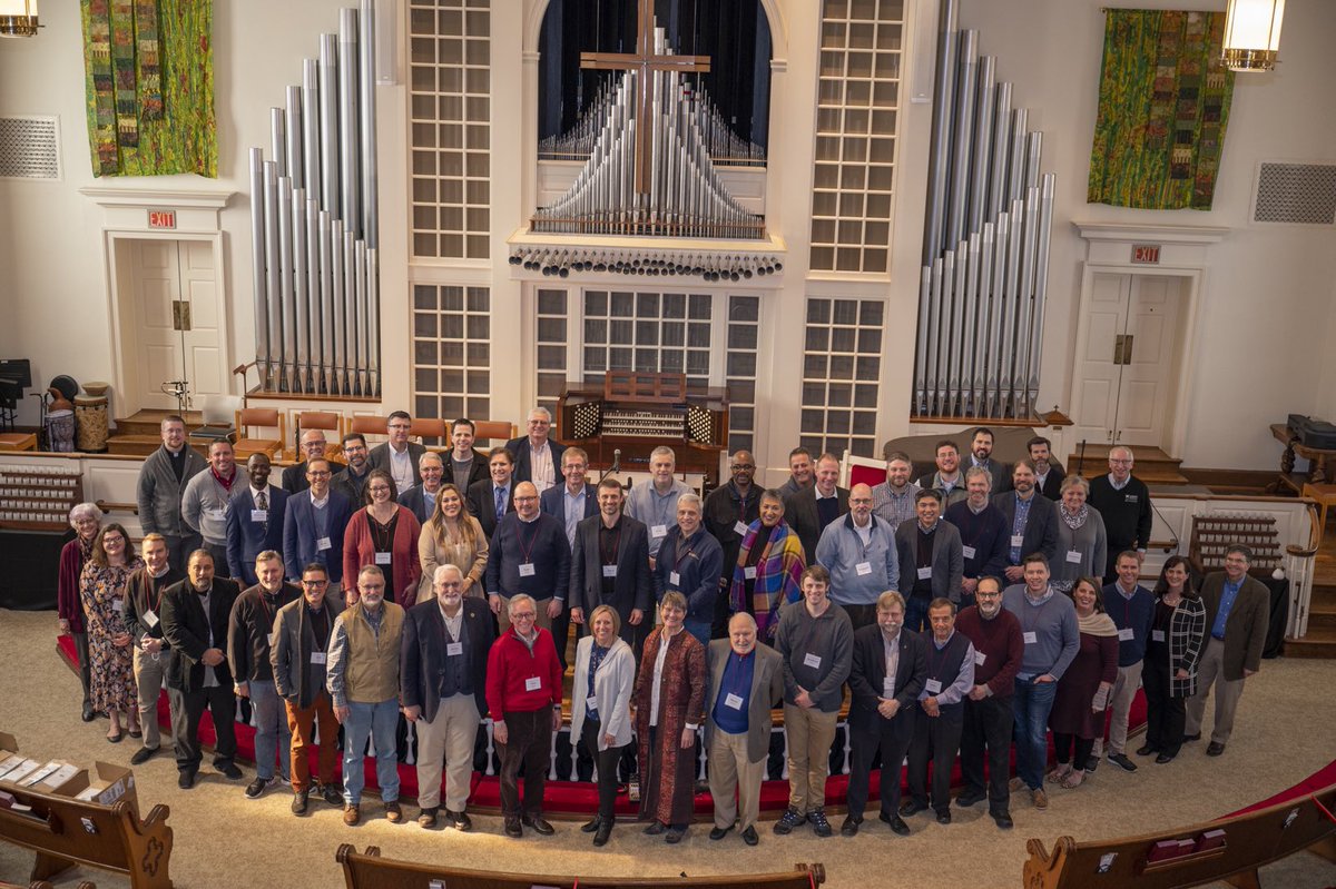 markdtooley's tweet photo. Great assembly of traditional Methodist theologian scholars at last weekend’s Next Methodism summit. I was honored to attend as observer. Their work signals bright future for intellectual & spiritual vitality of Wesleyan movement. https://t.co/sAXV5aGEzp