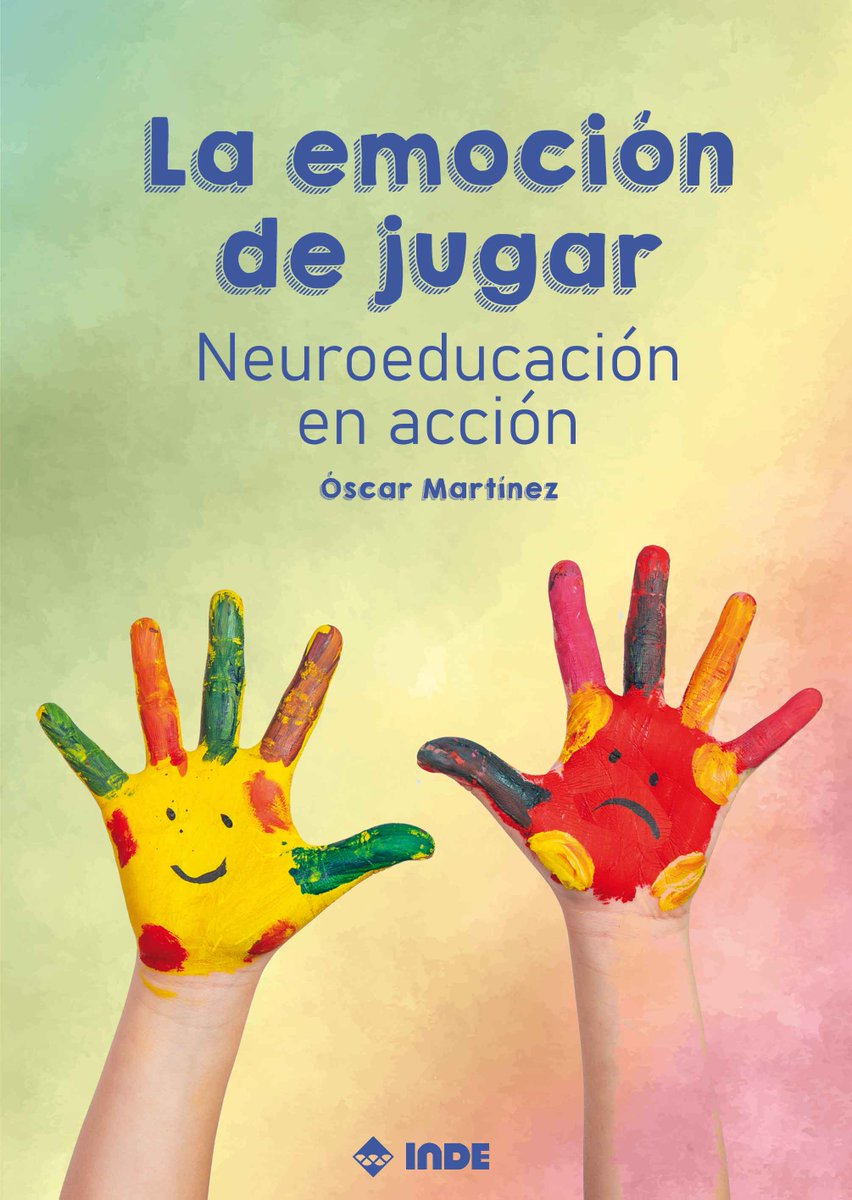 Acaba de salir a la venta mi último libro: "La emoción de jugar. Neuroeducación en acción". shorturl.at/vyLQW Editorial INDE. 
Es el momento de seguir promoviendo cambios y mejoras en la educación en general, y en la educación física en particular.