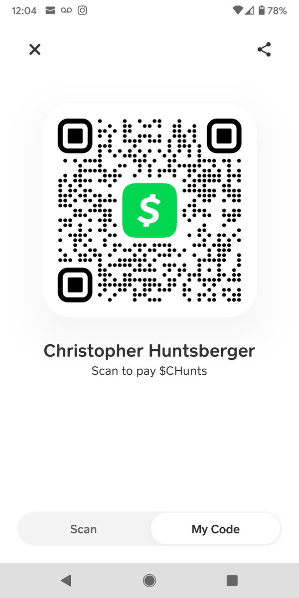 CHuntsy's tweet photo. @CashApp $CHunts https://t.co/8RcFGWWtpj