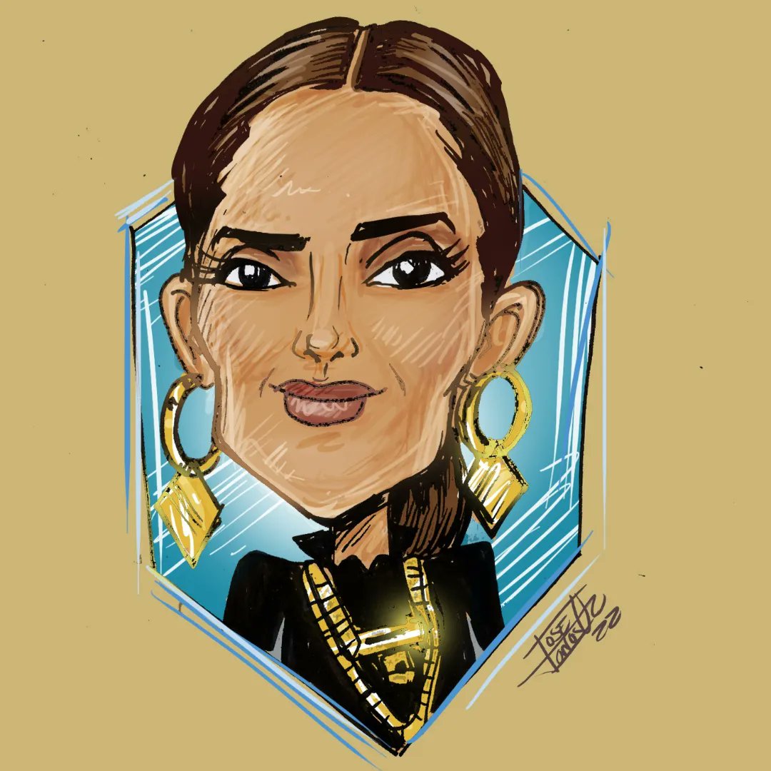 Jose Carlos Gutierrez M (@jose_carlos_art) on Twitter photo Day 28, mexican actress, producer and business woman <a href="/salmahayek/">Salma Hayek</a> 🇲🇽 <a href="/iscacaricatures/">International Society of Caricature Artists</a>. Only 3 days left of <a href="/CariResolution/">Caricature Resolution 2024</a>!
Dia 28 la actriz mexicana productora y empresaria
#SalmaHayek #caricatureresolution2022 #caricature #actress #hollywood #latina #digitalcolor #illustration Day 28, mexican actress, producer and business woman <a href="/salmahayek/">Salma Hayek</a> 🇲🇽 <a href="/iscacaricatures/">International Society of Caricature Artists</a>. Only 3 days left of <a href="/CariResolution/">Caricature Resolution 2024</a>!
Dia 28 la actriz mexicana productora y empresaria
#SalmaHayek #caricatureresolution2022 #caricature #actress #hollywood #latina #digitalcolor #illustration