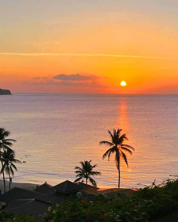 StJamesClubMB's tweet photo. Who's ready for a warm Caribbean sunset at St. James's Club Morgan Bay, St. Lucia? https://t.co/8WYbQmISUg