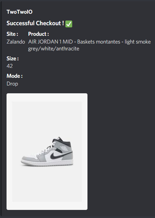 nike air jordan 1 mid light smoke grey zalando
