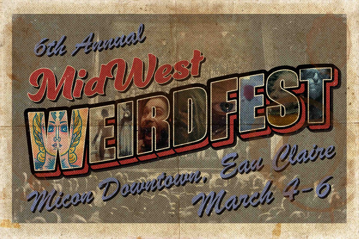 Come get weird with us at the 6th annual #MidWestWeirdFest, March 4-6 at <a href="/miconcinemas/">Micon Cinemas</a> in <a href="/DowntownEC/">Downtown Eau Claire</a>, Wisconsin! Enjoy a bevy of the latest and best horror, sci-fi, underground, paranormal and just plain weird cinema.  More info: midwestweirdfest.com  <a href="/VisitEauClaire/">Visit Eau Claire</a>