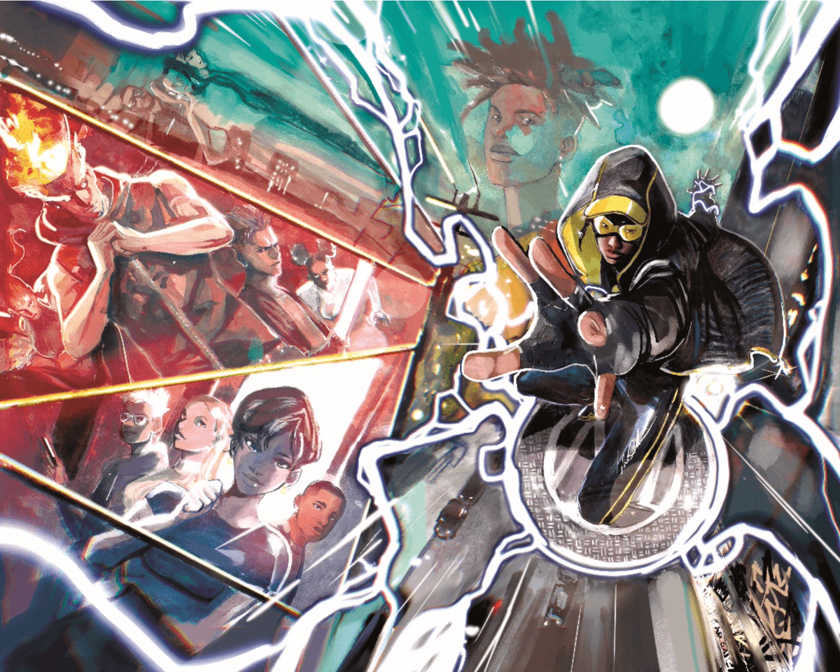BuzzComics's tweet photo. Un aperçu de Static: Season One #6 par Vita Ayala (@definitelyvita) et Nikolas Draper-Ivey chez @DCComics #DCComics #Static #StaticShock #MilestoneComics #MilestoneReturns https://t.co/VR5Tqc2kxF https://t.co/ilwVCk4ohM