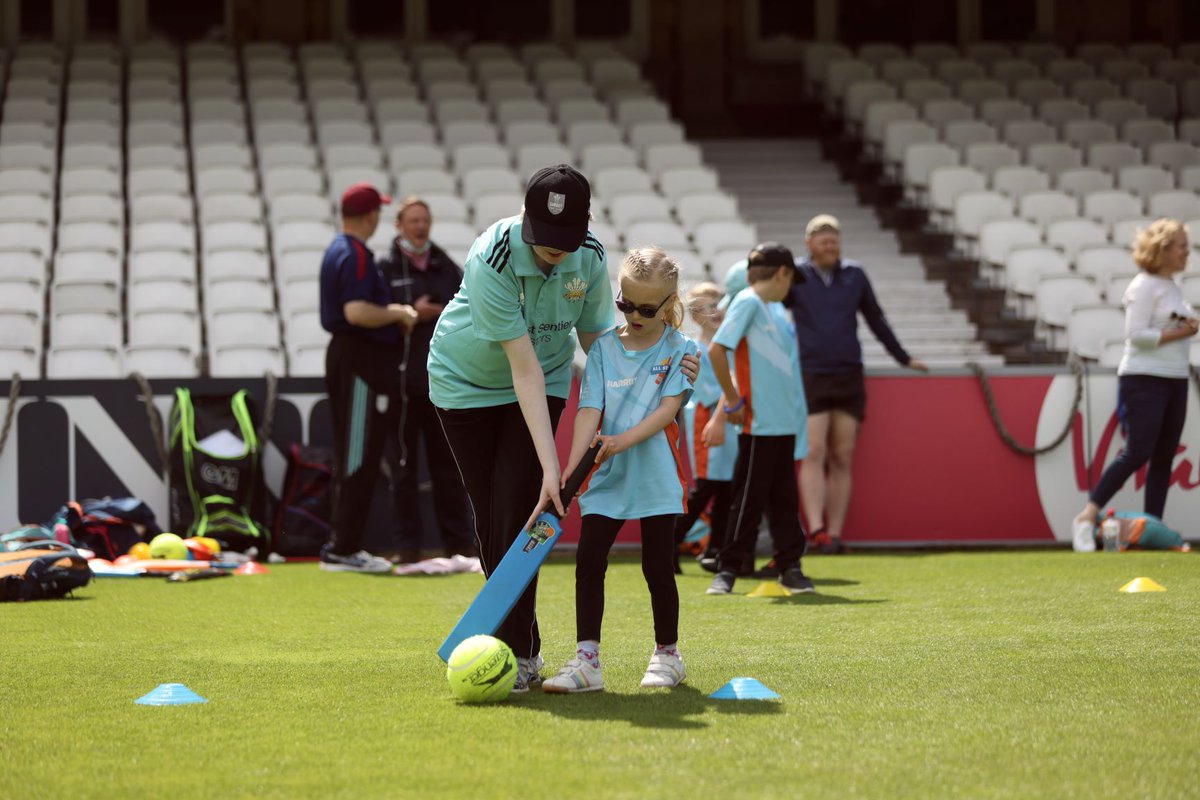 We are expanding our blind cricket programme this year with adapted VI All Stars (5-11yrs) &amp; VI Super 1s (12-25yrs). 

Running from our blind cricket hub <a href="/Frimley_Phoenix/">Frimley Phoenix</a> &amp; new satellite hubs <a href="/olcc_/">Oxted&LimpsfieldCC</a> &amp; <a href="/Roehamptoncc/">Roehampton CC</a> 
More info: rfr.bz/t3lokjz or  vicricket@surreycri