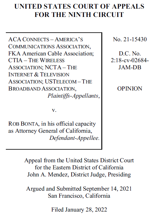 When the last Administration rolled back #NetNeutrality rules, states stepped into the void and put in place their own policies. Today the 9th Circuit upholds California’s effort. It’s good news. I support Net Neutrality and we need once again to make it the law of the land.