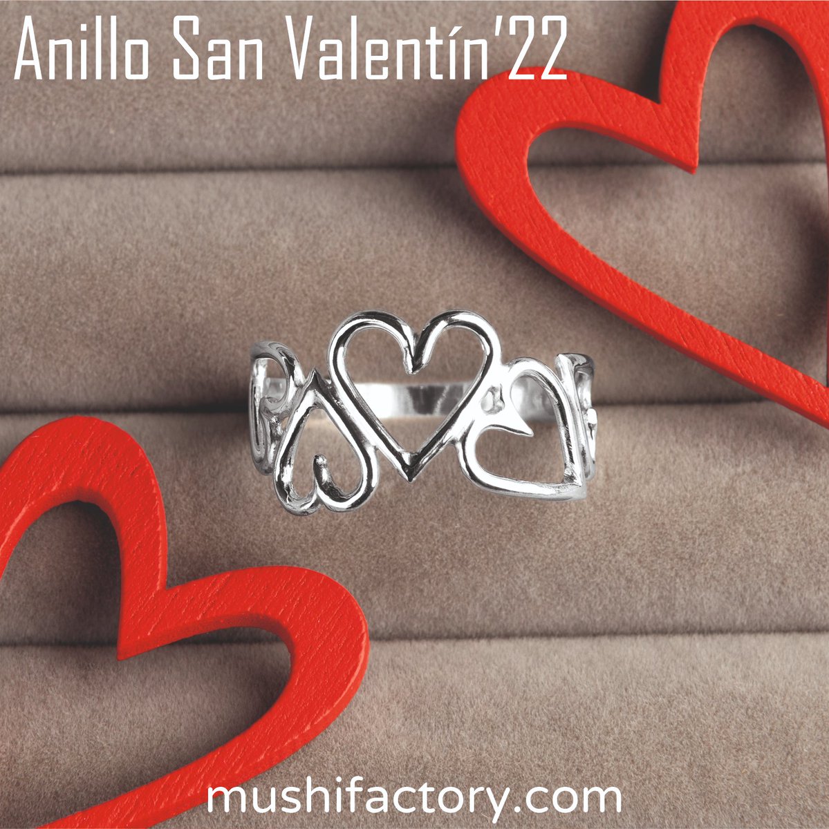 mushifactory's tweet photo. Anillo de la serie San Valentín'22, en plata de ley-
#Mushifactory #JoyasÚnicas https://t.co/ndJbXWIH8Z